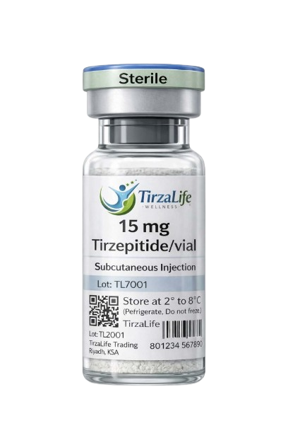Tirzepatide 15mg product vial
