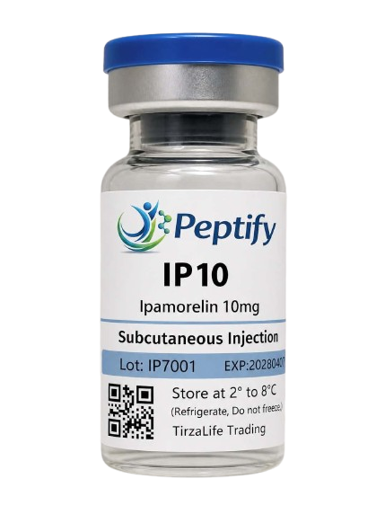 Ipamorelin 10mg product vial